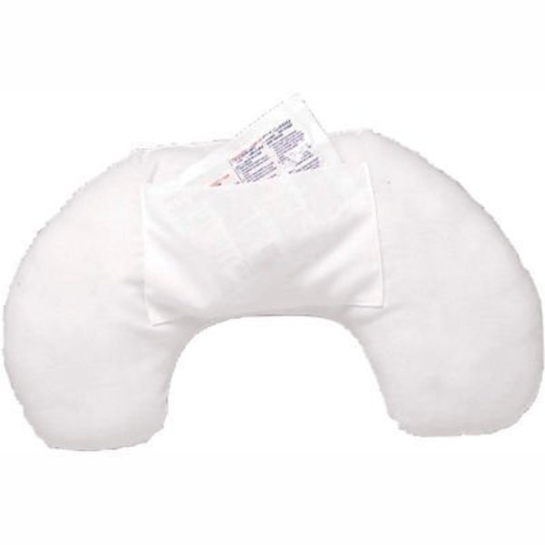 Fabrication Enterprises Cervical Support Pillow with Pouch For Ice Pack (Included) 00-4272